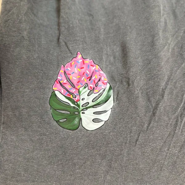 Gray Graphic T - Image 2