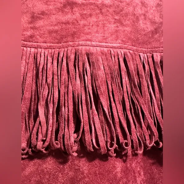 BLANK NYC & Free People vegan suede fringe jacket - Image 9