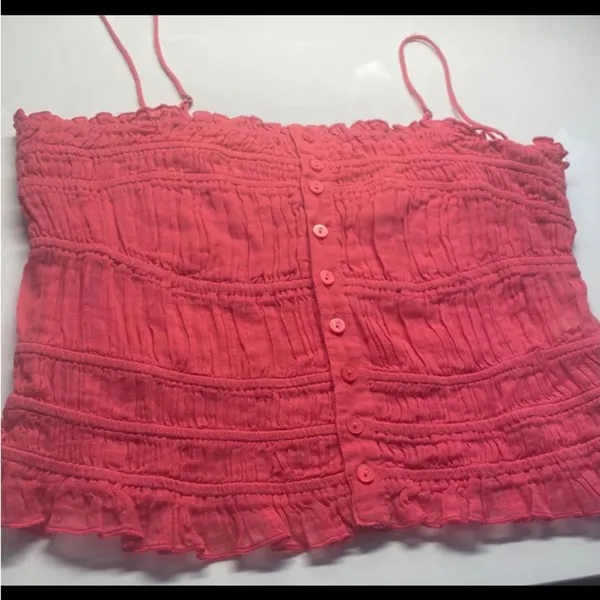 Free People Meridian Corset Top. Size Large - Image 2
