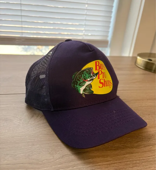 Purple Bass Pro Trucker Hat - Image 2