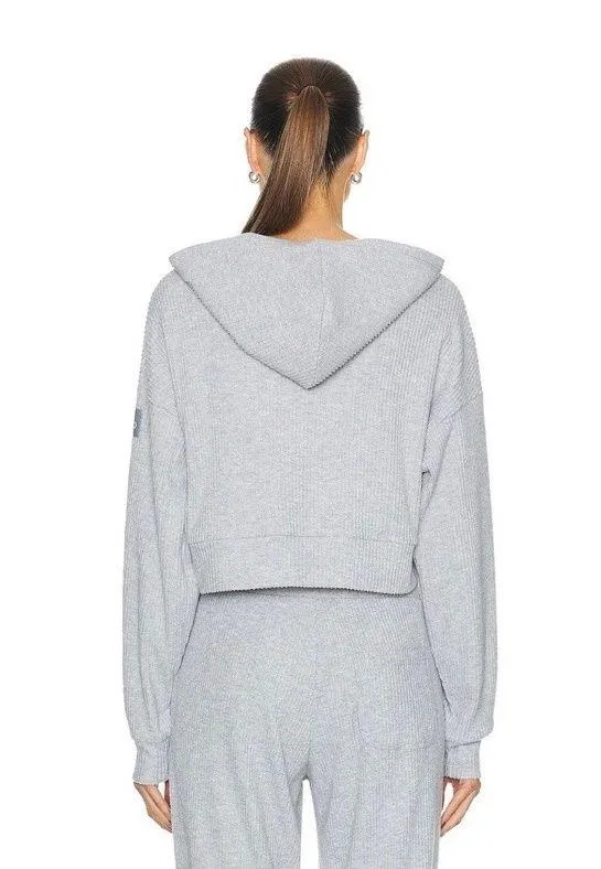 Alo Muse Hoodie Athletic Heather Grey S - Image 3