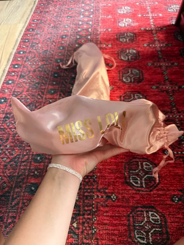 Miss Lola Burgundy Heels - Image 7