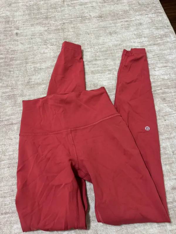 Lululemon Wunder Train High rise tights 28” size 4 - Image 2