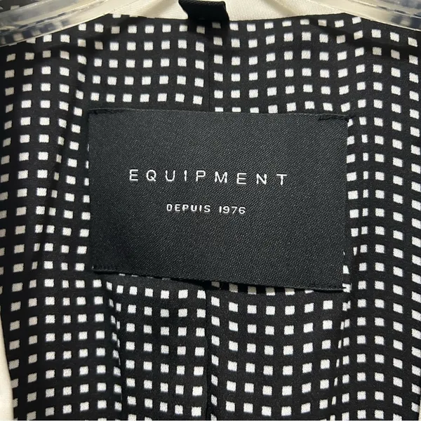 Equipment Quincy Blazer in True Black‎ Sz.2 NWT - Image 11