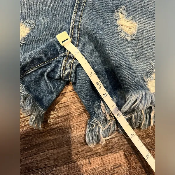 Kancan Denim Shorts Size Small Blue - Image 6