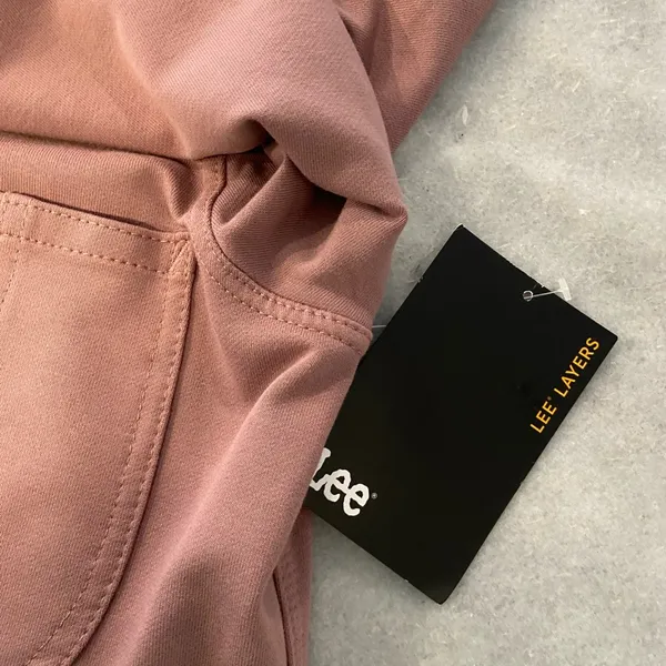 NWT Lee Layers Size XS Mauve Long Sleeve Button Front Collared Shacket Shirt - Image 13