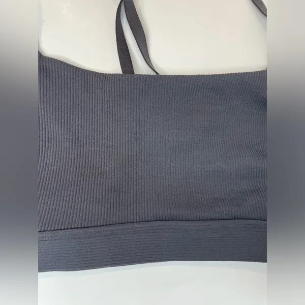 Abercrombie‎ & Fitch Women's Charcoal Bralette Size M - Image 5