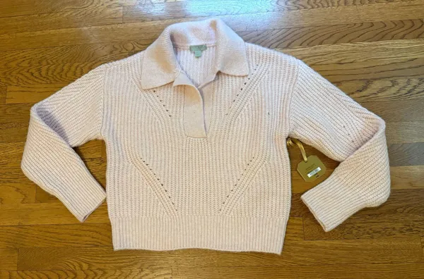 Ryegrass pullover sweater size L Pink Size L - Image 6