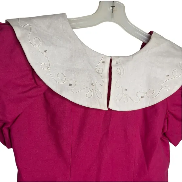 Vintage Maria Casero Pink‎ Dress - Image 4
