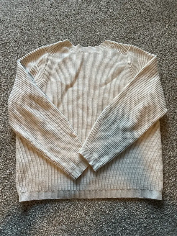 J Crew Ribbed Stretch Crew Neck Sweater - Small - Image 7