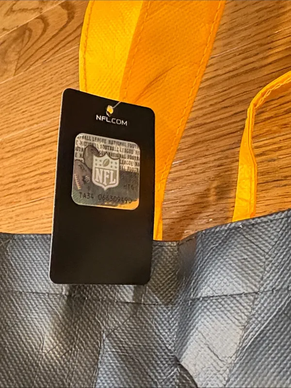 NFL | NWT Steelers Flat Bottomed Reusable Bag OS One Size - Image 2