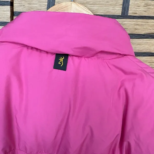 Browning‎ Goose Down Pink Jacket Size XS - Image 8