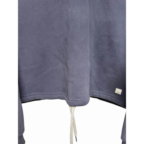 Vuori Restore Cropped Crew Sweatshirt Blue Women's Size Large - Image 5