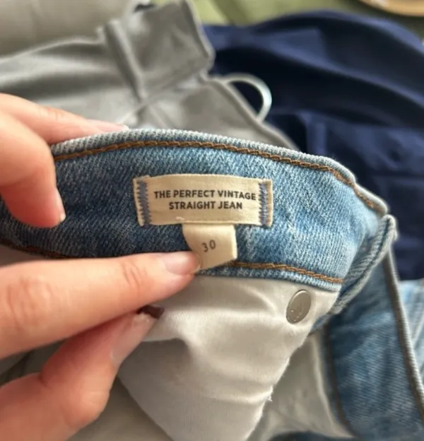 Madewell The Perfect Vintage Jeans Ferman Wash Size 30 - Image 7
