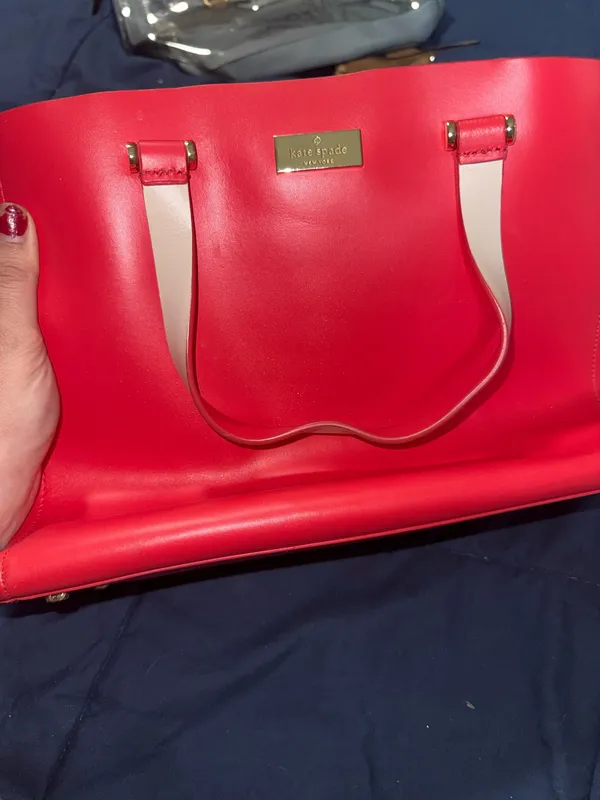 Red Kate Spade Bag - Image 4