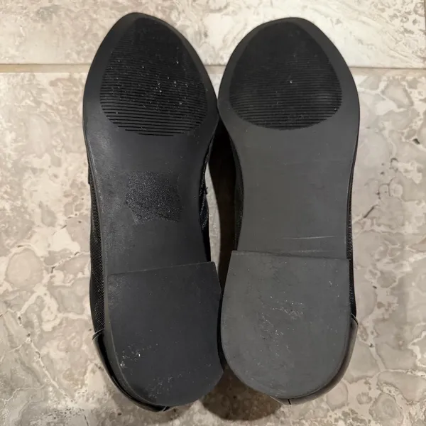 AQUA Women's Neda Slip On Penny Loafer Flats in Black, Size 6, EXCELLENT $98 - Image 4