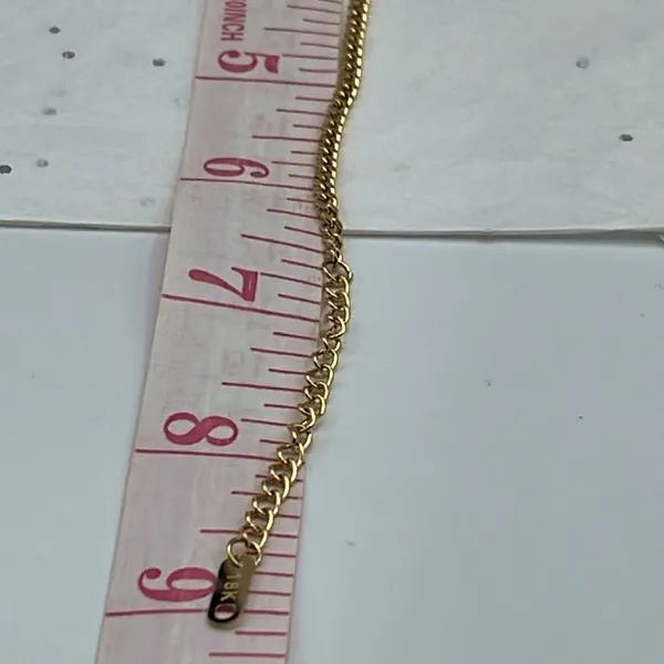 Boutique 18K gold plated chain bracelet - Image 5