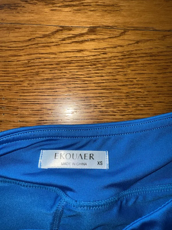 Ekouaer Royal Blue Tennis Skirt - Image 2
