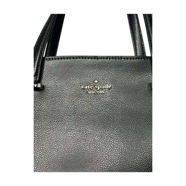 Kate Spade Patterson Drive Geraldine Satchel Black Pebbled Leather Crossbody - Image 4