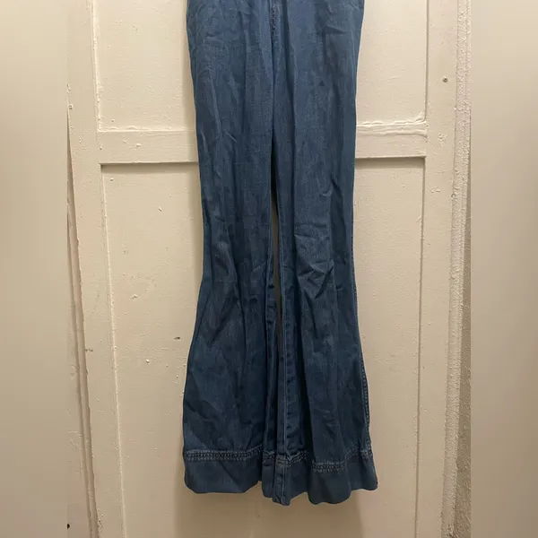 Vintage Denim Wrangler Jumpsuit - Image 2