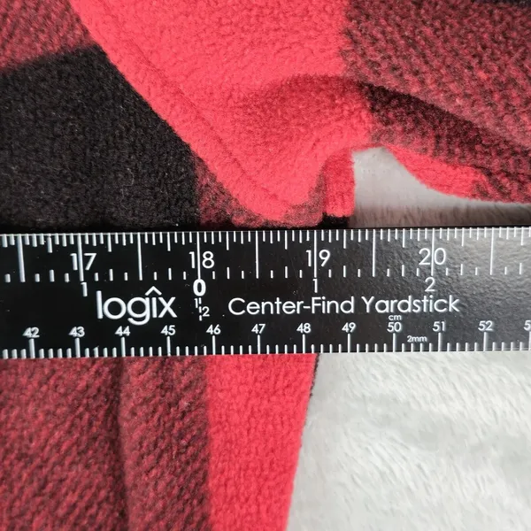 Columbia Jacket Womens M Benton Springs Full-Zip Fleece Red‎ Black Lumberjack - Image 8