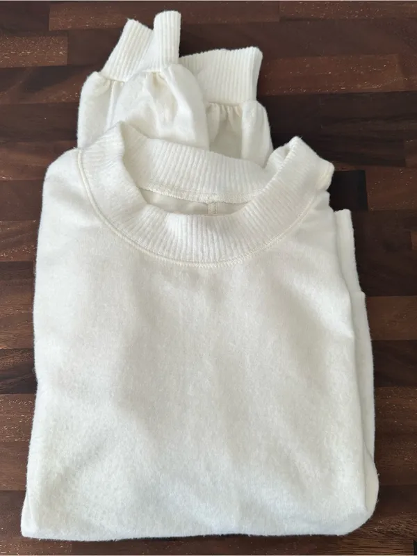 Free People White Soft Pullover Sweater - Image 2