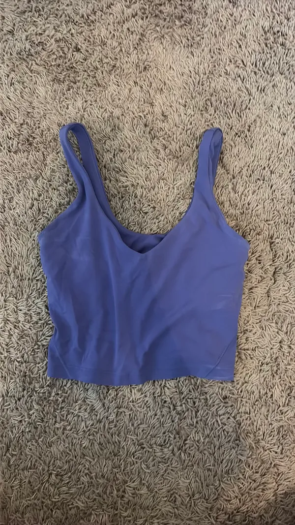 Lululemon Align tank size 4 purple - Image 2