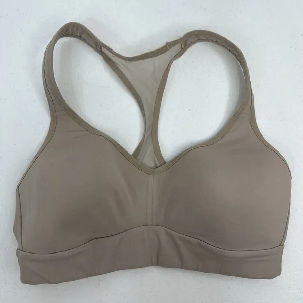 Lululemon Size 4 XS Speed Up Bra High Support for C/D Cup In Crepe Beige Stretch - Image 4