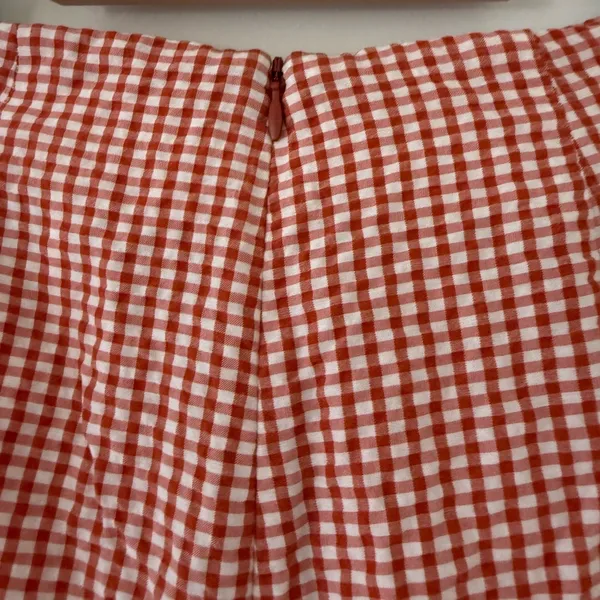 Free People West Side Gingham Tie Pants - Image 3