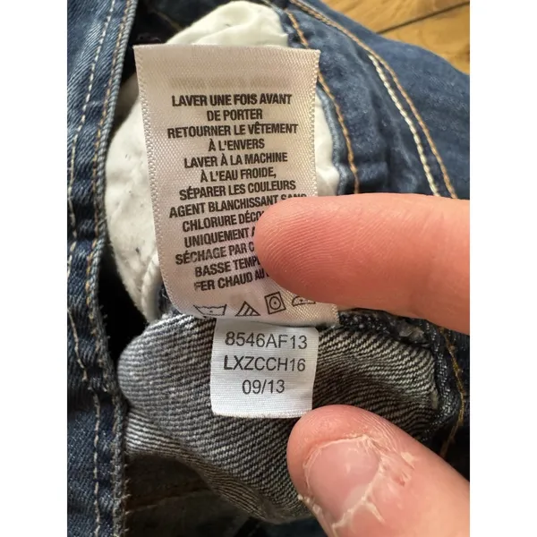 Aeropostale Women Size Small‎ Jean Jacket Denim Trucker Y2K Hippie Preppy City - Image 11