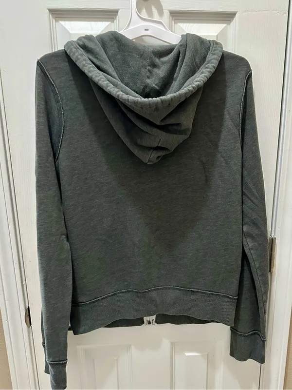 Y2k Hollister California Surf Finals full-zip fleece hoodie sweatshirt size M - Image 3