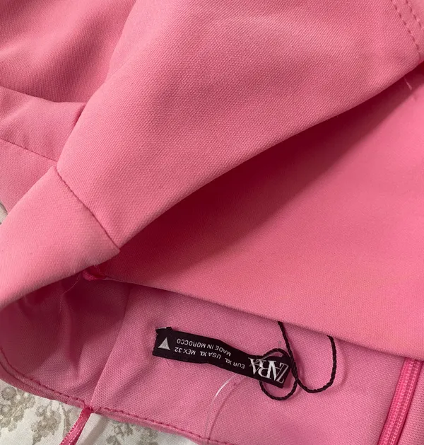 ZARA Pink Corset Top - Image 5