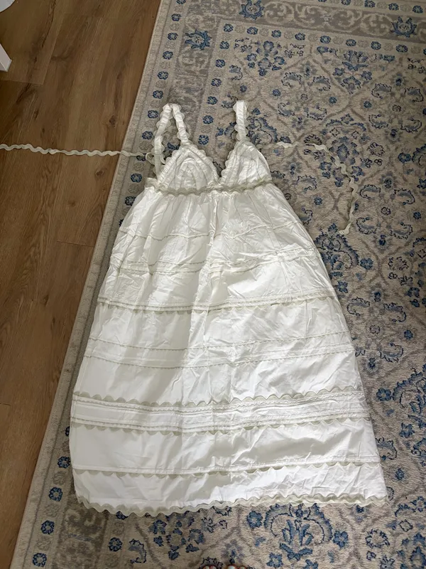 These Three Boutique Dress White Maxi - Image 3