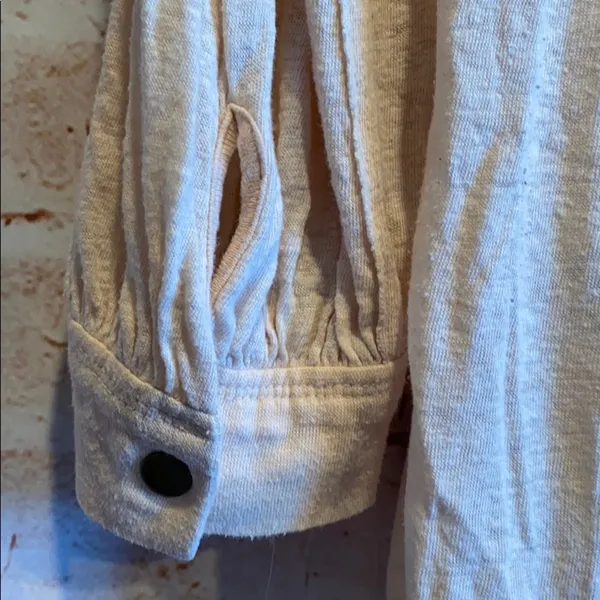 We the free Henley hi low hemline peach oversized - Image 9