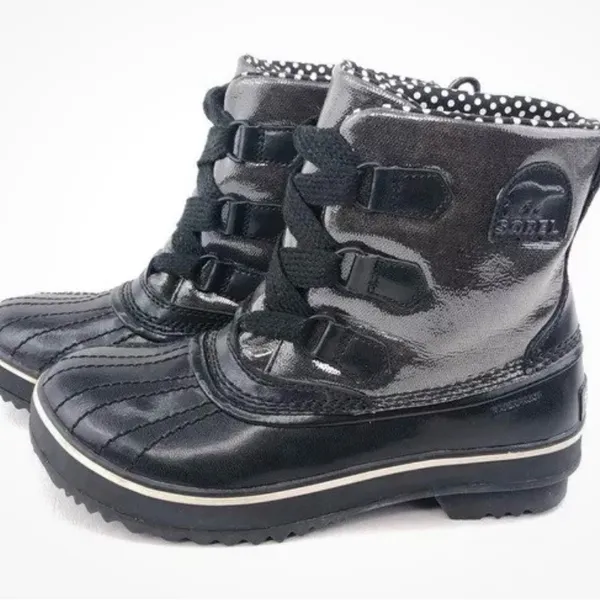 Sorel woman’s ' Black Winter Boots - Image 2
