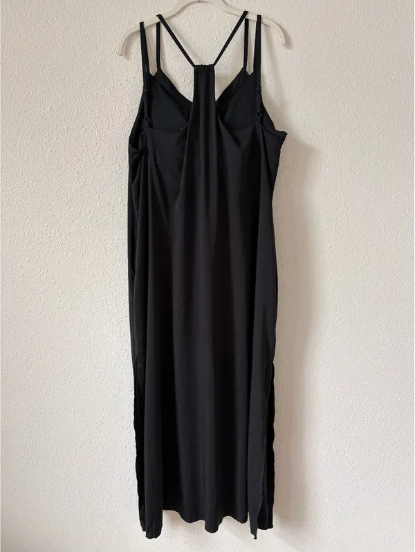 Shebird Savannah Strappy Maxi Bra Dress Size 8 / XXL Neutral Party Comfy Goth - Image 2