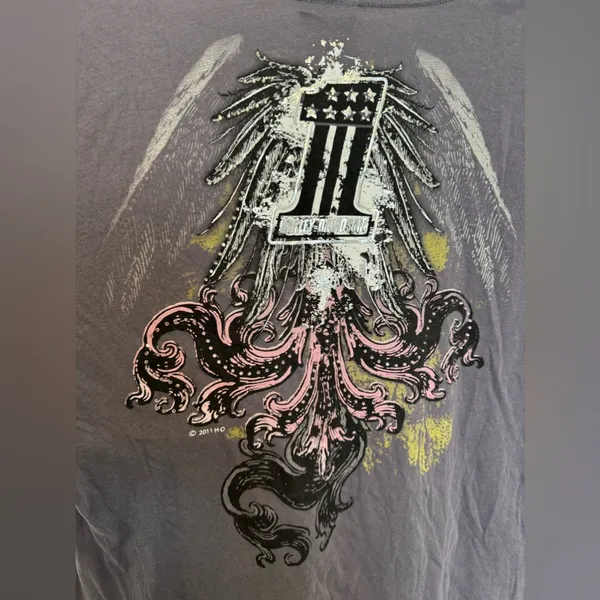 Harley-Davidson Short Sleeve Biker Tee Size X-Large - Image 3