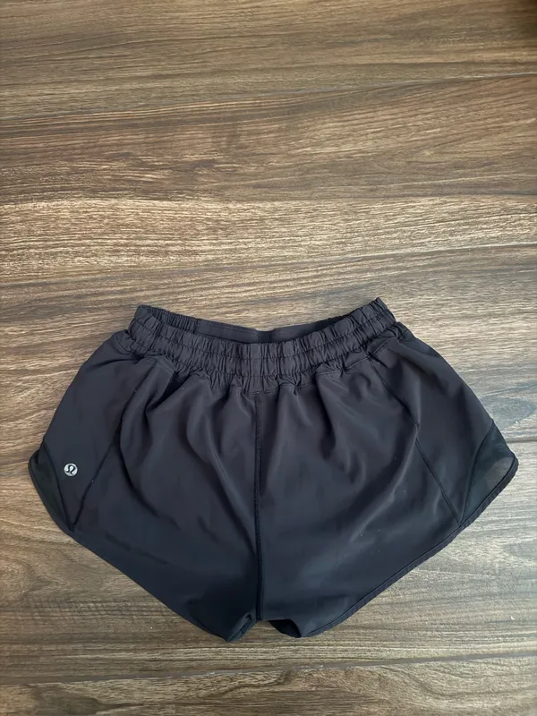 Lululemon Black Shorts 2.5" Hotty Hot - Image 2