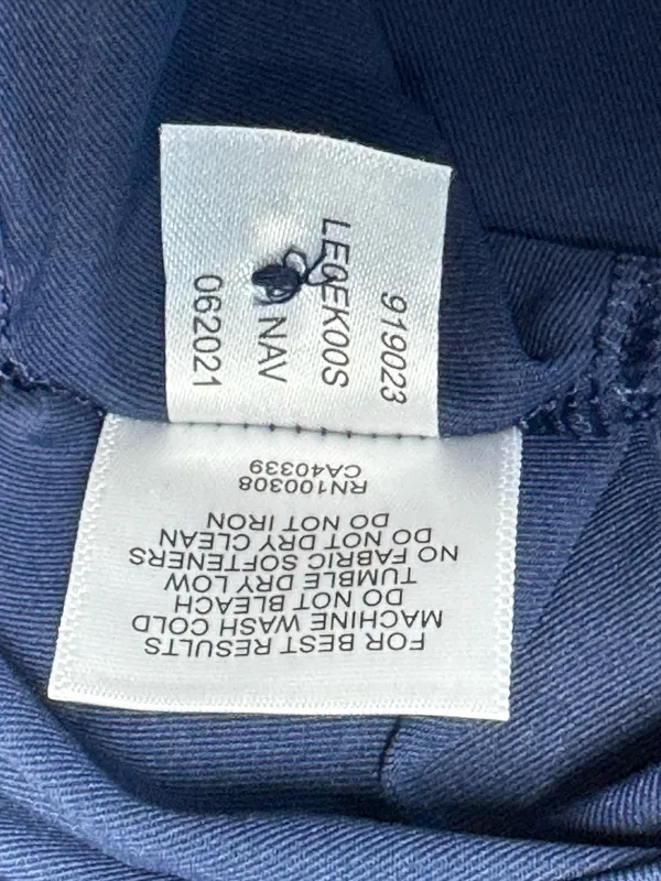 New Peter Millar Women's Navy Blue Sun Protection Performance Golf Polo - Image 13