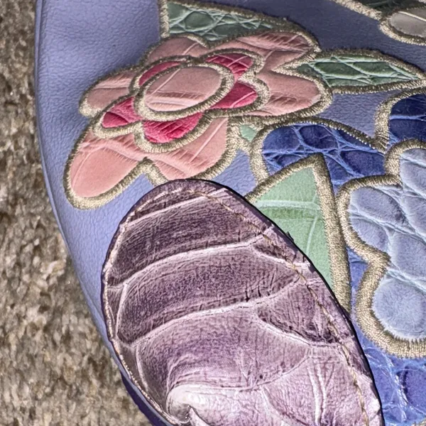 Kathy New Zealand Elegant Lavender Floral Mini Bag - Image 6