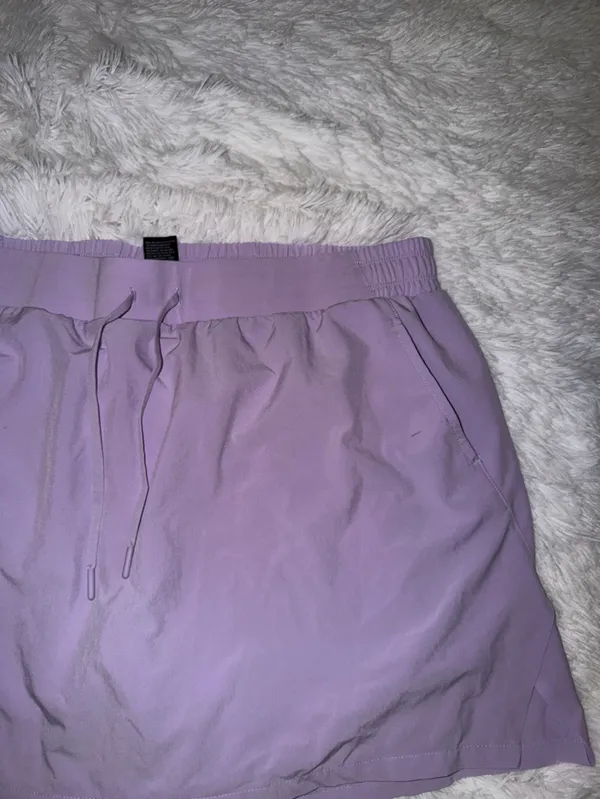 A New Day Women’s Lavender Drawstring Athletic Skirt size XXL - Image 2