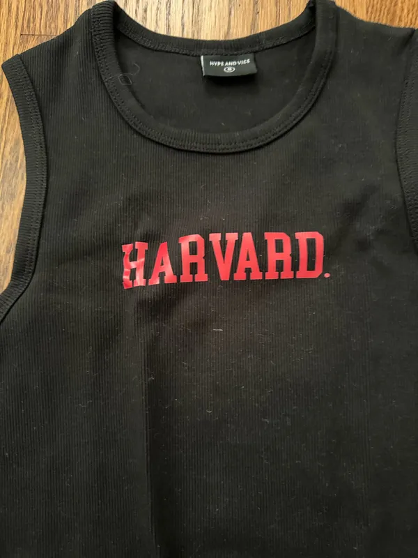 Hype & Vice Harvard crop top - Image 5