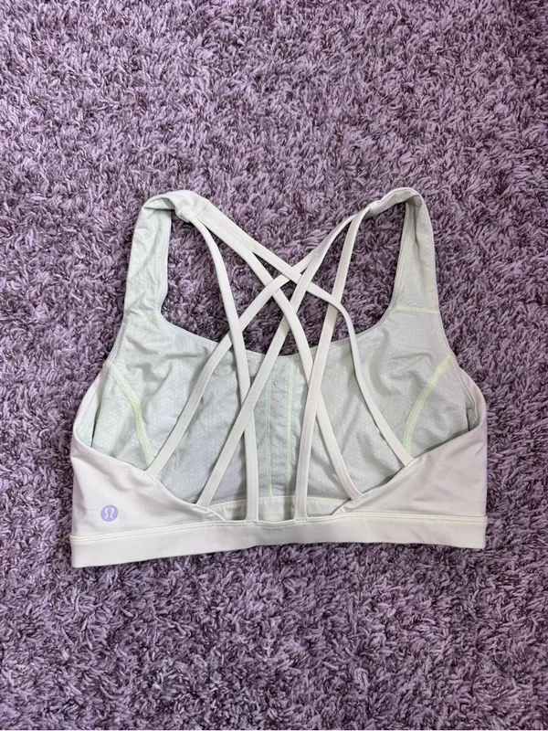 Lululemon Free To Be Serene Bra Fluro Citrus 8 - Image 5
