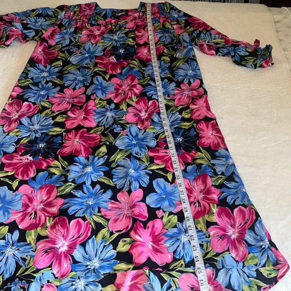 Reformation Floral Midi Dress Multicolor Size L - Image 6