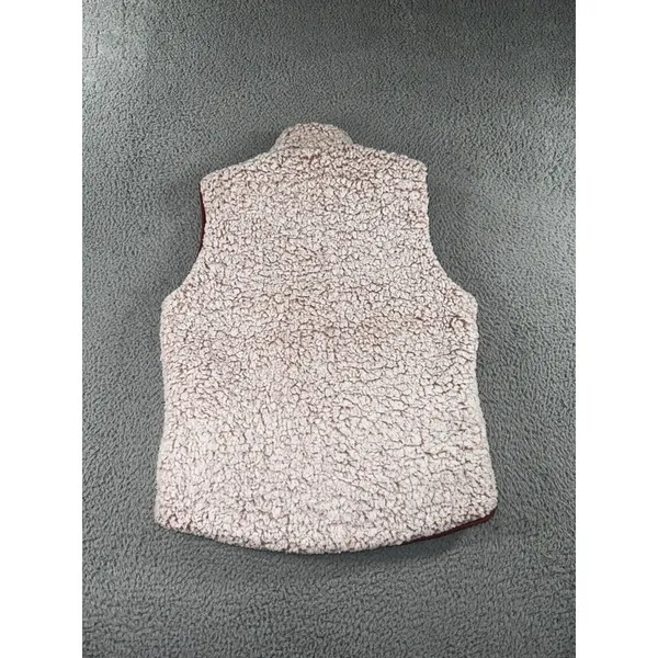 Love‎ Tree Vest Women Reversible Quilted Fleece Sherpa Full Zip - Image 7