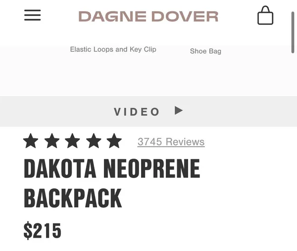 Dagne Dover DAKOTA NEOPRENE BACKPACK - Image 10