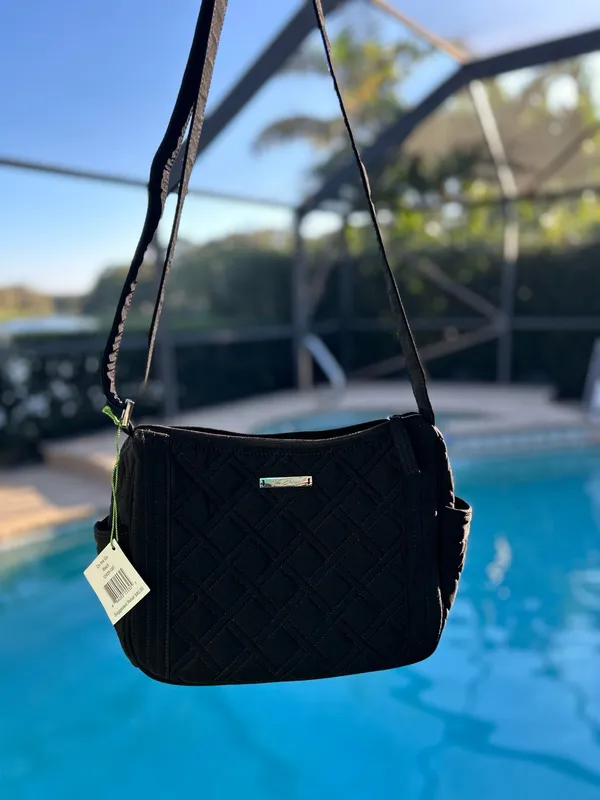 Vera Bradley Black Crossbody Bag - Image 3