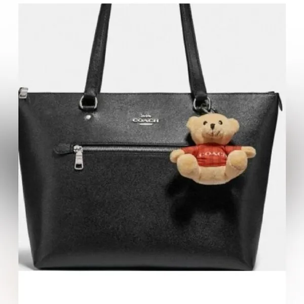 COPY - Coach Key Chain Teddy Bear Bag Charm Plush - Image 3