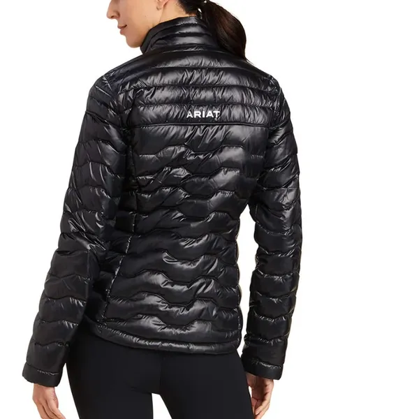 Ariat Tek Down Jacket Women's XS Puffer Full Zip Black - Image 5