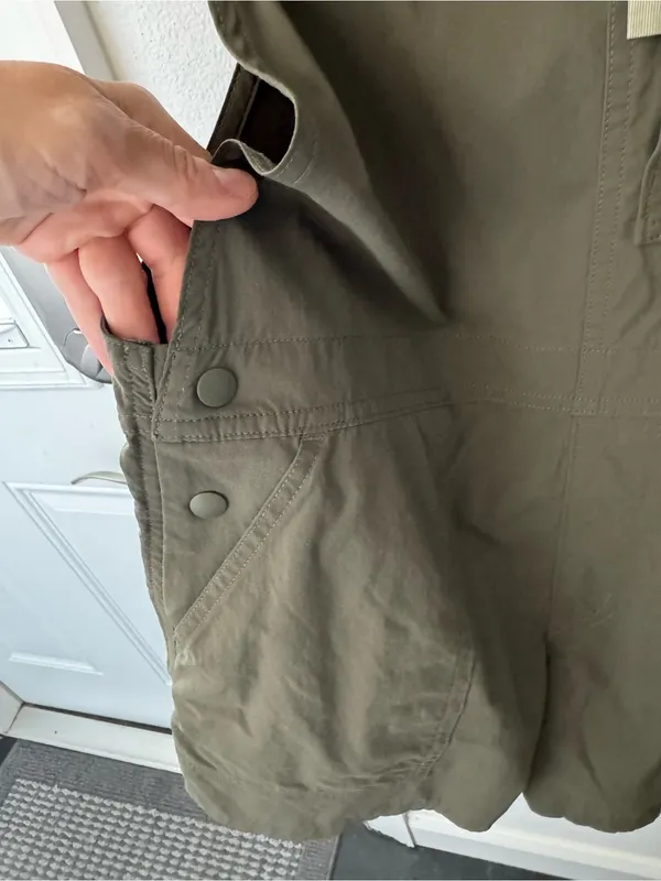 Patagonia W’s Outdoor Everyday Romper Overalls Green XS - Image 4
